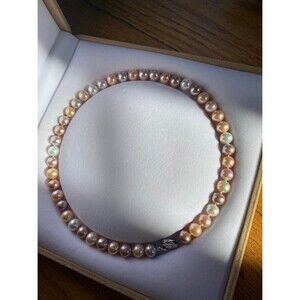 AAAA fresh water pearl necklace 10-11mm